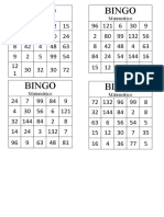 Bingo Matematico