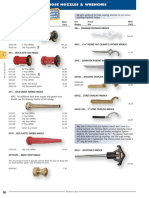 See Valve Section For Fire Hydrant & Forestry V Alves: Thread Price Number Size Each Thread Price Number Size Each