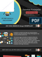 Penarikan Kesimpulan dalam Logika Matematika