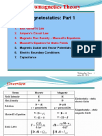 Electromagnetics Theory: Magnetostatics: Part 1