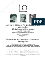 52.Lohmann-Symposion