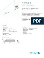 Đèn V-Shape, Led Tube, Ip44 1x36W