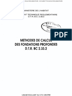 Bc 2.33.2 Methodes de Calcul Des Fondations Profondes