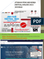 Panduan Pencaker Job Fair Virtual. Bms.2021