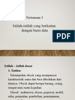 Pertemuan 3 BasisData