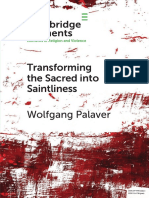 Wolfgang Palaver - Transforming The Sacred Into Saintliness - Reflecting On Violence and Religion With René Girard (2020)