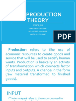 THE PRODUCTION THEORY