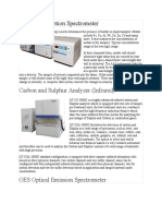 Atomic Absorption Spectrometer: Carbon and Sulphur Analyzer (Infrared)