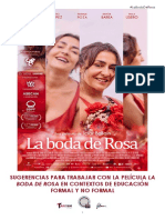 LA BODA de ROSA - Cuadernillo Didáctico para #Cineyeducación