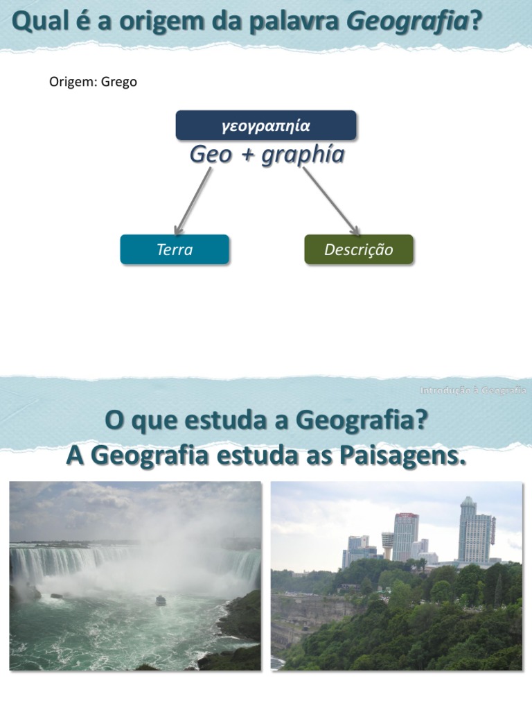 A Geografia Objeto e Método de Estudo | PDF