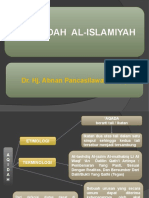 Ruang Lingkup Akidah AL-'AQIDAH AL-ISLAMIYAH