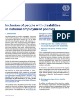 Disability and NEP