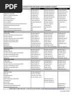 2024-2025 Academic Calendar Dates | PDF | Academic Term | Observances