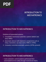 Introduction To Mechatronics