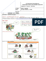 Guía #1 Ciencias Naturales Alimentacion de Los Seres Vivos Ok