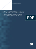 CA Service Management - Service Desk Manager