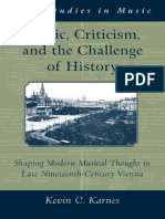 Karnes - Music, Criticism, and The Challenge of History