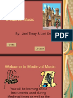 MedievalMusic-Instruments&History K 12 Lesson Plan