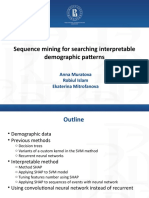 Sequence Mining For Searching Interpretable Demographic Patterns