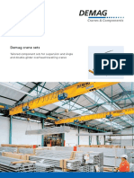Demag Crane Sets: Tailored Component Sets For Suspension and Single and Double-Girder Overhead Travelling Cranes