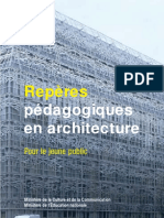 Repères Pédagogiques en Architecture