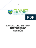 Manual Del Sistema Integrado de Gestión Sanip