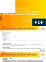 Propuesta de Evaluación Psicológica - GC166