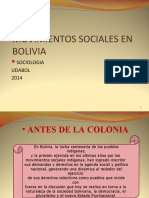 Cambios Sociales en Bolivia