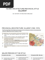 Module 2 - ISLAMIC ARCHITECTURE-PROVINCIAL STYLE GUJARAT