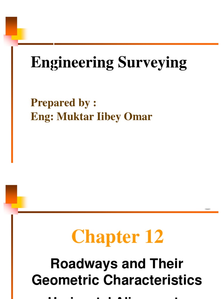 CH 12 Simple Circular Curve PDF Angle Tangent