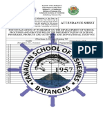 attendance sheet teachers