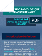 ED1 Diagnostic Radiologique Des Masses Rénales