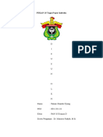 PEKAN 15 Tugas Paper Individu - Pancasila Sebagai Paradigma Pembangunan