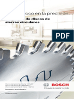 Bosch Programa de Discos de Sierras Circulares