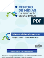 Teias e Cadeias Alimentares 2 Ano