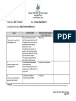 Leadership Team Action Plan (Sample 2)