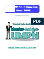 Soal UMPN Rekayasa 2009