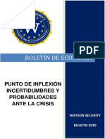 Punto de Inflexion e Incertidumbre