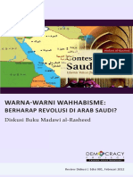 Warna-Warni Wahhabisme-Berharap Revolusi DI Arab Saudi