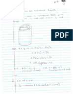 Volumes of Revolution Using Cyllindrical Shells