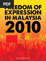 Freedom of Expression in Malaysia 2010