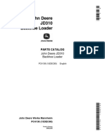 John Deere JD310 Backhoe Loader: Parts Catalog