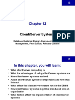 Client/Server Systems: Database Systems: Design, Implementation, and Management, Fifth Edition, Rob and Coronel
