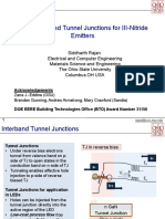 MOCVD-based Tunnel Junctions For III-Nitride Emitters