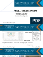 Ideal Lighting Design Software: Ian Ashdown, P. Eng. (Ret.) Senior Research Scientist Suntracker Technologies LTD