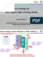 Host Strategy For Blue Organic Light-Emitting Diodes