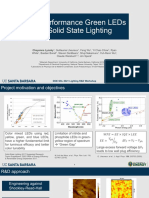 High Performance Green Leds For Solid State Lighting