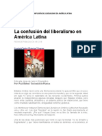 La Confusión Del Liberalismo en América Latina
