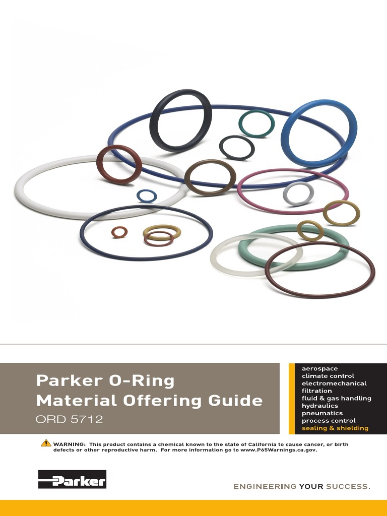 Parker Hannifin Hydraulic Seals Catalogue PDF Specification, 52 OFF