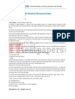 L&T infotech Placement Paper 9